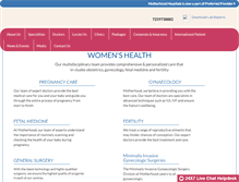 Tablet Screenshot of motherhoodindia.com